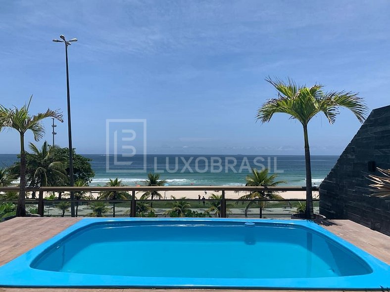 LUXOBRASIL #RJ05 Coverage 04 Suites in Front of Praia do Pep