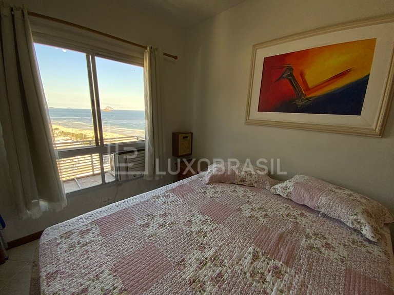 LUXOBRASIL #RJ46 Flat Barra da Tijuca Beachfront Vacation Re