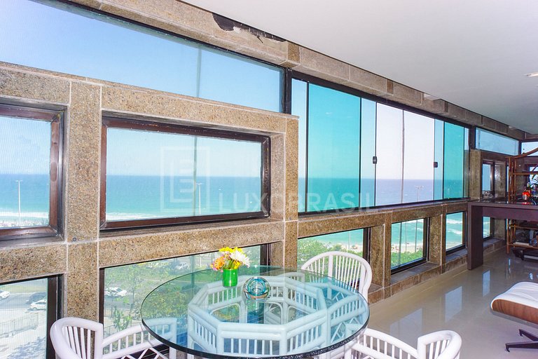 LUXOBRASIL #RJ48 Apartment Ocean Front Barra da Tijuca Seaso