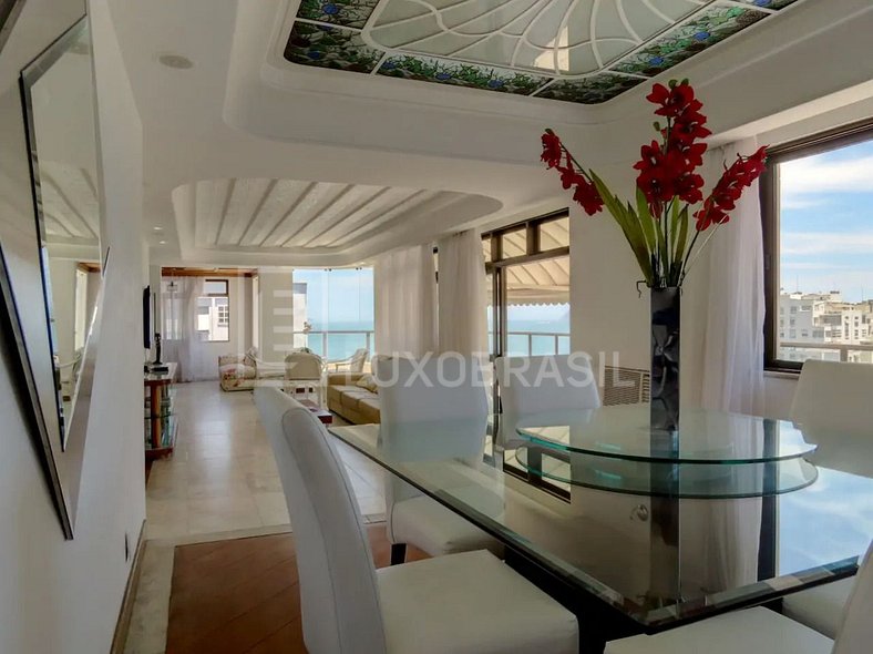 LUXOBRASIL #RJ53 Penthouse Copacabana Beach View 03 Dormitor