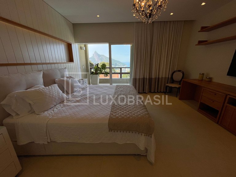 LUXOBRASIL #RJ712Mansão São Conrado 05 Rooms Ocean View Hous