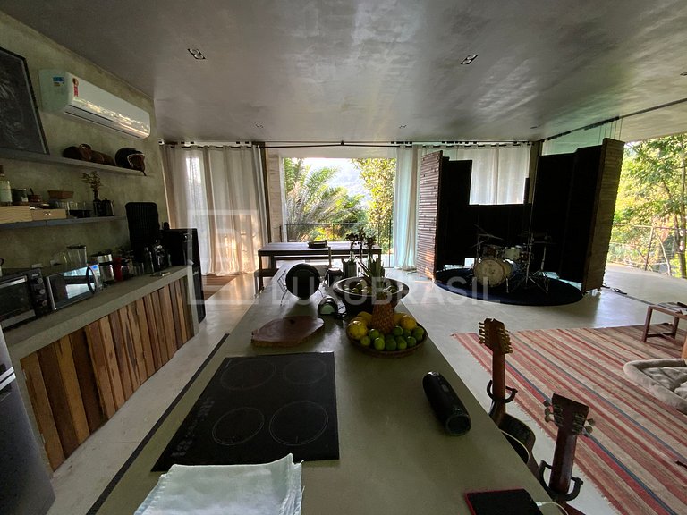 LUXOBRASIL #RJ751 Modern House in Floresta 02 Suites Itanhan