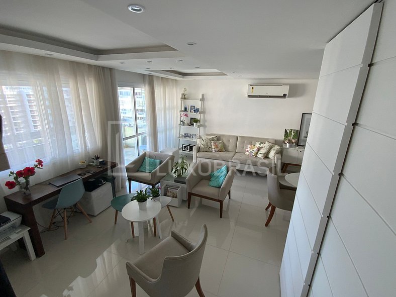 LUXOBRASIL #RJ768 Charming penthouse 02 Suites Barra da Tiju