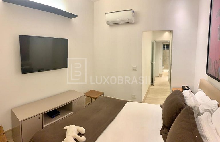 LUXOBRASIL #RJ90 Moderno Apartamento en Leblon Alquiler de V