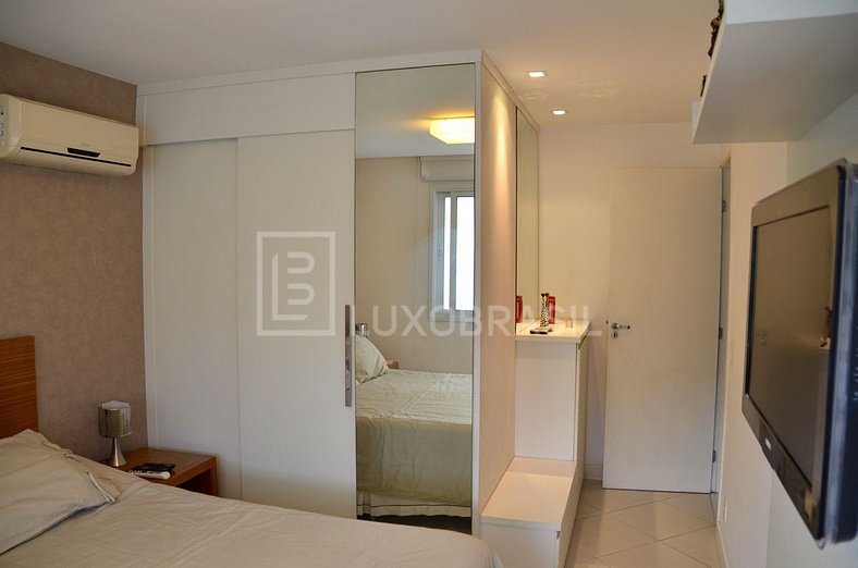 LuxuryBrazil #RJ484 Increíble 03 Dormitorios en Jardim Oceân