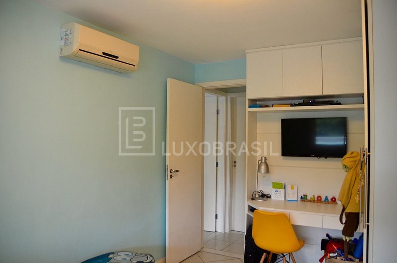 LuxuryBrazil #RJ484 Increíble 03 Dormitorios en Jardim Oceân