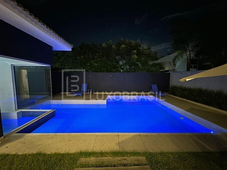 LuxuryBrazil #RJ85 Casa en Del Lago 05 Suites Barra Alquiler