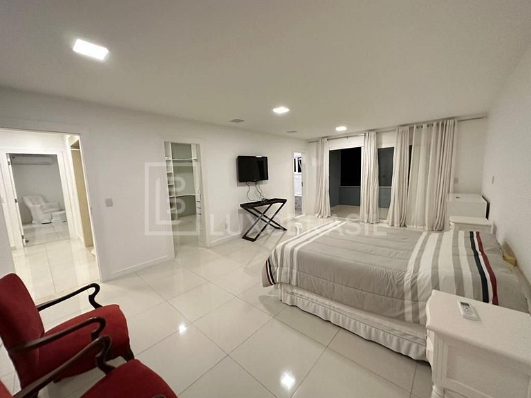 LuxuryBrazil #RJ85 Casa en Del Lago 05 Suites Barra Alquiler